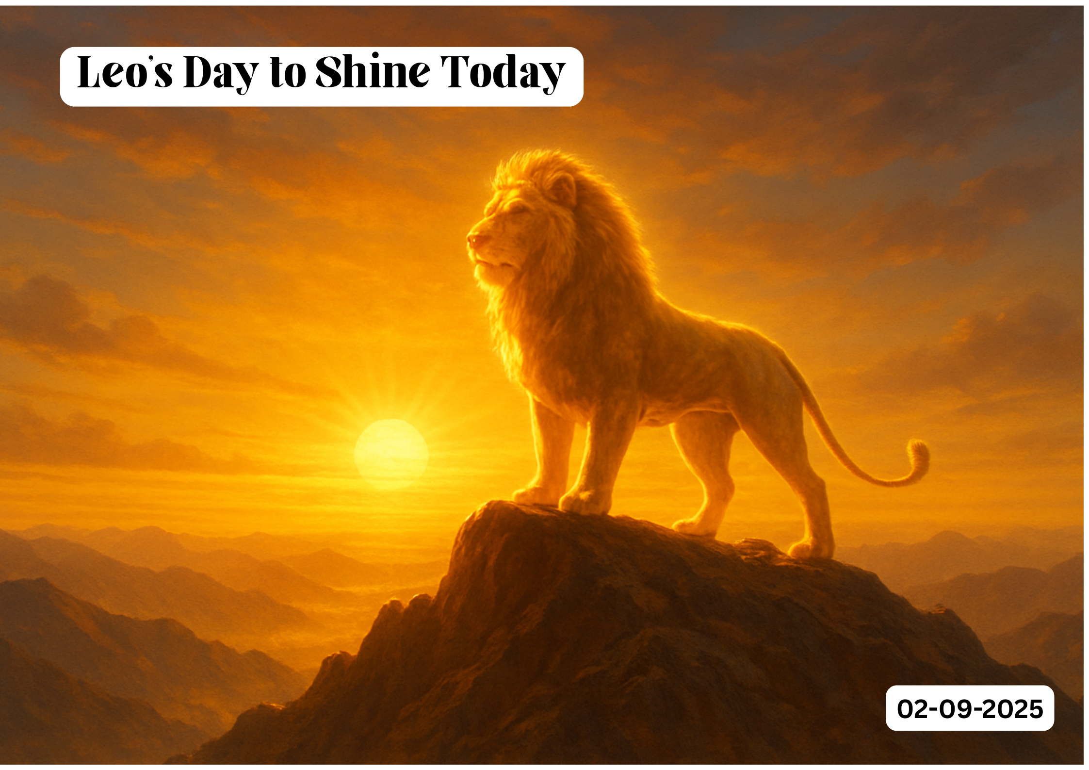 Leo’s Day to Shine
